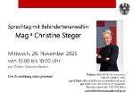 Sprechtag online November