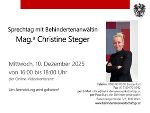 Sprechtag online Dezember
